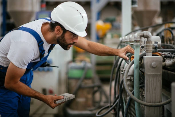 Manutenção elétrica de máquinas industriais