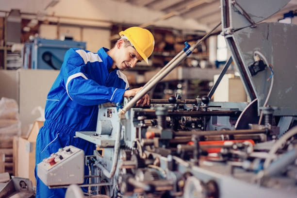 Manutenção preventiva de máquinas industriais