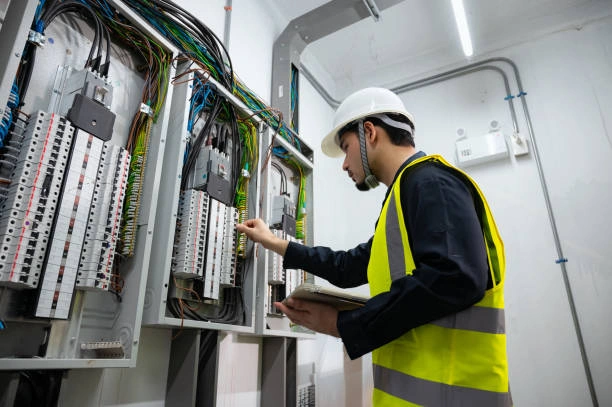 Montagem de painéis elétricos