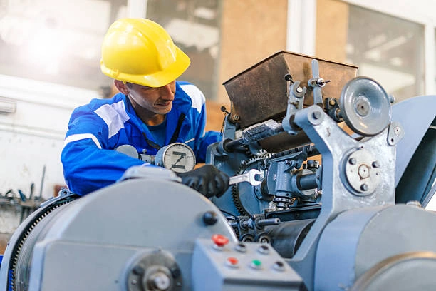 Serviço de manutenção de máquinas industriais